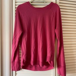 Size Medium Athleta Mindset Sweatshirt - Dragonfruit (pink)